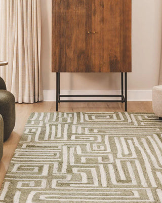 green rugs 