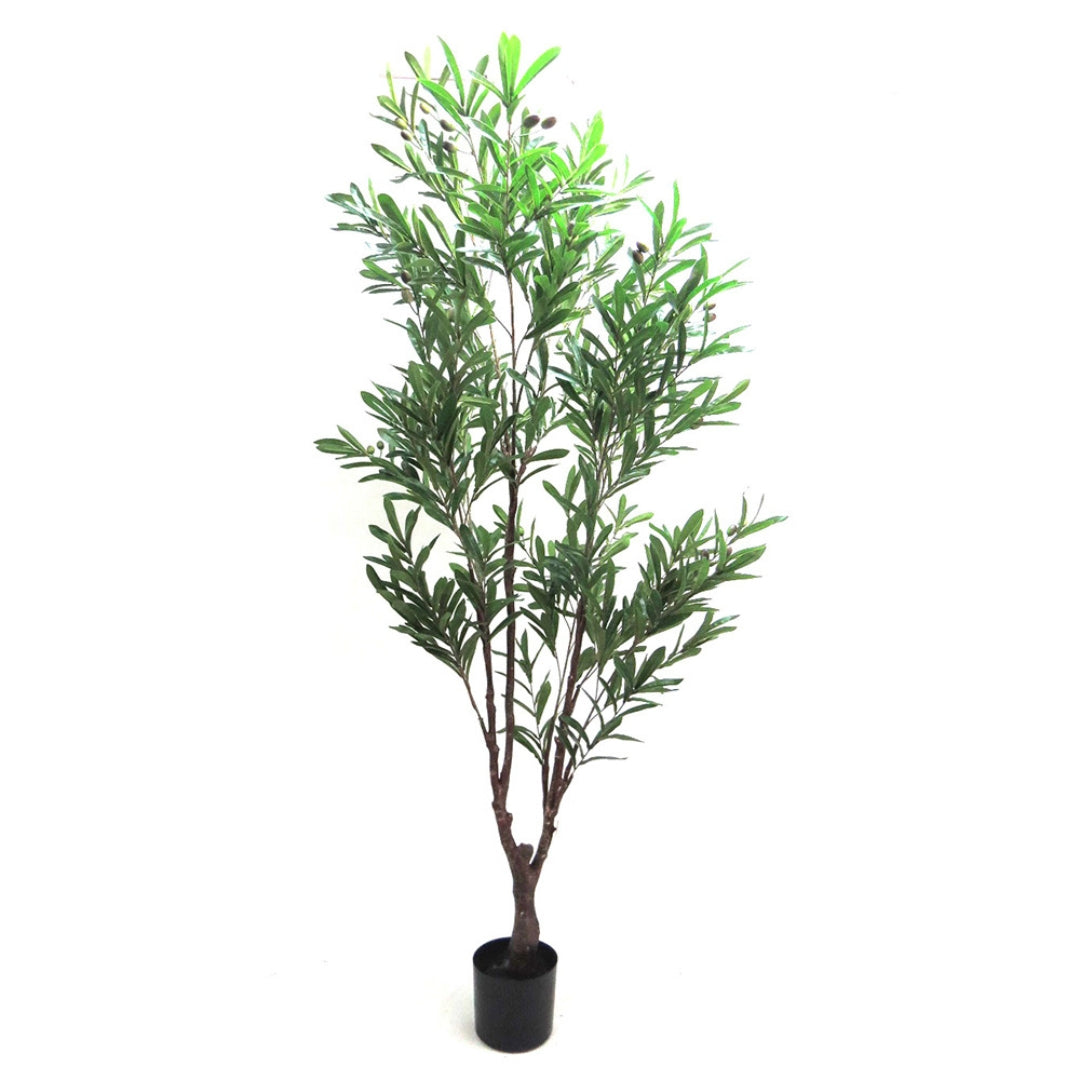 210cm Artificial Olive Tree In Pot -Artificial Trees & Greenery