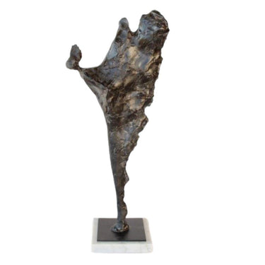 Close-up of textured abstract movement ornament surface with sculpted detail