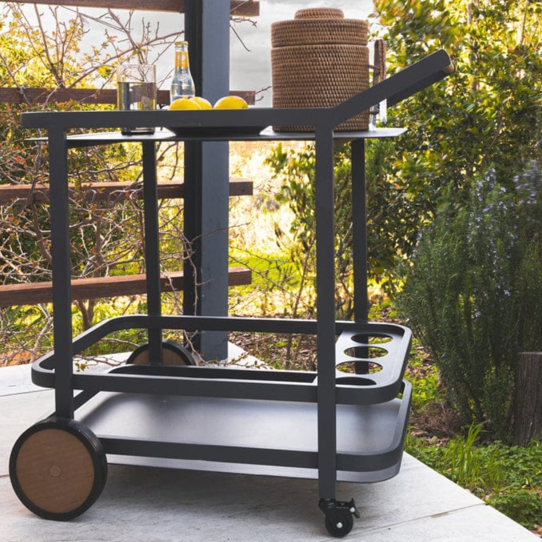 Alfresco Slate Drinks Trolley