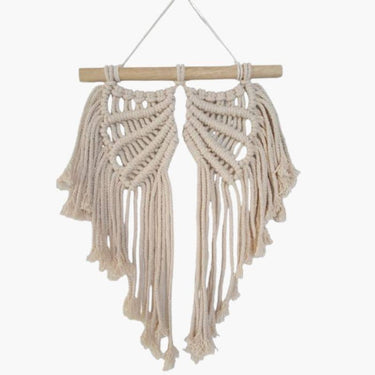 Angel Wings Macrame Wall Hanging