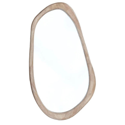 Arabella large organic shape wall mirror