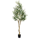 Extra Large Artificial Olive Tree with stunning lifelike faux fruit and leaves, great for larger spaces or creating a Mediterranean-inspired ambiance