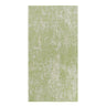A luxurious Azulejo Moss Runner Rug in soothing green tones, featuring geometric patterns on a pristine white background.
