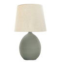 Large Baloo Table Lamp in mist for living rooms and consoles