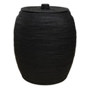 Bel Air Black Laundry Basket