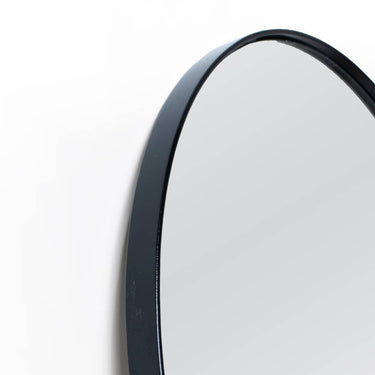 Horizon Black Arched Full Length Mirror metal frame