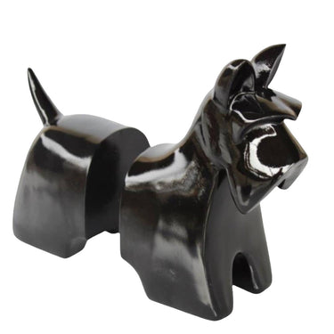 Black Scotty Dog Bookends