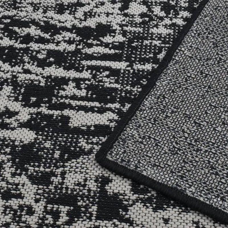Azulejo Black Area Rug - Woodka Interiors