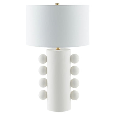 bobbles table lamp with fabric shade