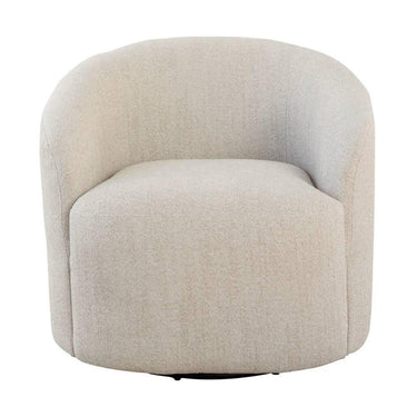 Camelot Swivel Chair designed for comfort and style with a neutral fabric finish