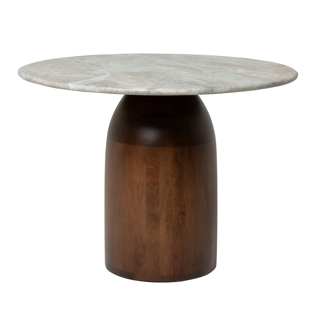 Carved  Large Side Table in Smoulder By Woodka Interiors Side Tables