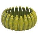 Ceramic Banana Bowl in Lime Green By Woodka Interiors