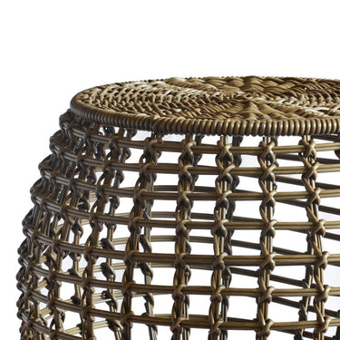 Check Grey Outdoor Side Table - Woodka Interiors