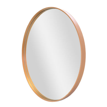 Classic Bronze Round Mirror