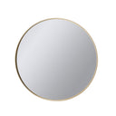 Classic Gold Round Mirror Woodka Interiors