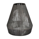 Black Pendant is handwoven from jute fibre in black