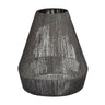 Black Pendant is handwoven from jute fibre in black