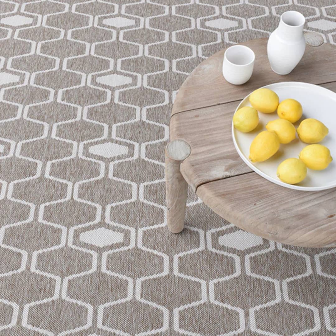 Connection Sand Reversible Rug | Woodka Interiors