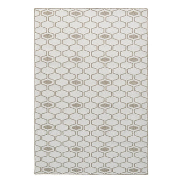 Connection Sand Reversible Rug with natural light tones