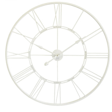 wall clock with Roman numerals. Available online at Woodka Interiors South Africa.