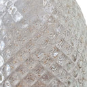 Decorative Glass Pineapple glitter finish