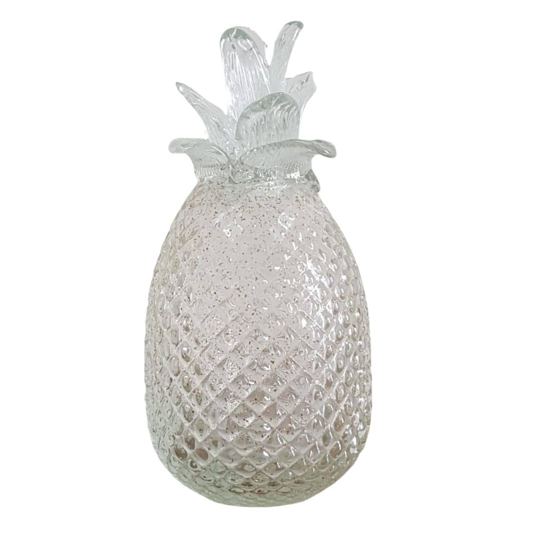 Decor pineapple | Decorative Gold Glitter Pineapple