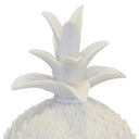 Decorative White Pineapple in Resin