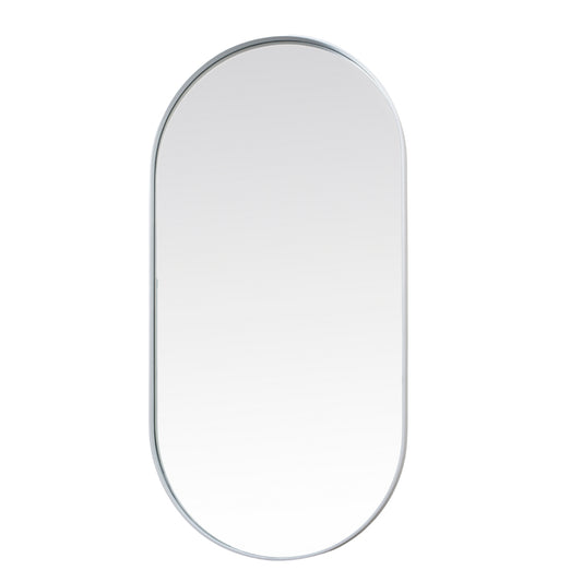 Deep Frame Pod Mirror White – Chic Hallway Mirrors Decor
