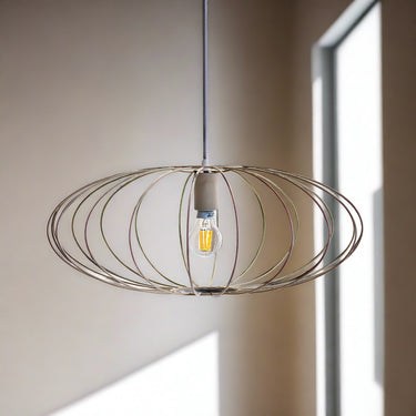 Eclipse Wire Pendant Light Black | Homeware Lighting shop Woodka Home Decor online 