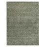 El Dorado area rug in Green Amazon, wool blend featuring a modern geometric pattern and subtle border.