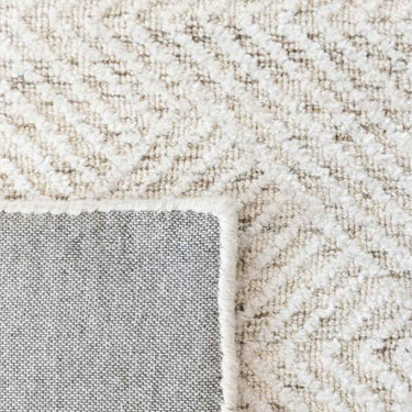 El Dorado Soft Underfoot Rug in pearl closeup
