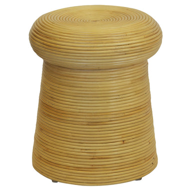 Rattan Stool - Elara | Adds Organic Texture to Any Living Space