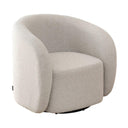  Emily Swivel Chair in Oats