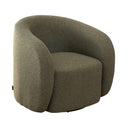 Emily Swivel Chair in Grasslands