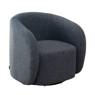 Emily Swivel Chair in Night Sky