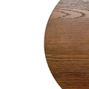 Fanfare Side Table Shoreline Nutmeg Round top Woodka Interiors