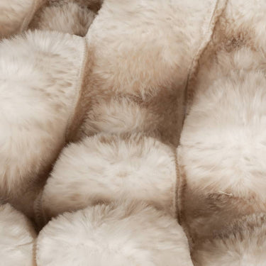 Woodka Interiors Furrow Faux Fur Throws - Luxuriously Warm - Irresistibly Soft