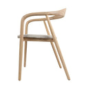 Grace Dining Chair in Husk Left View