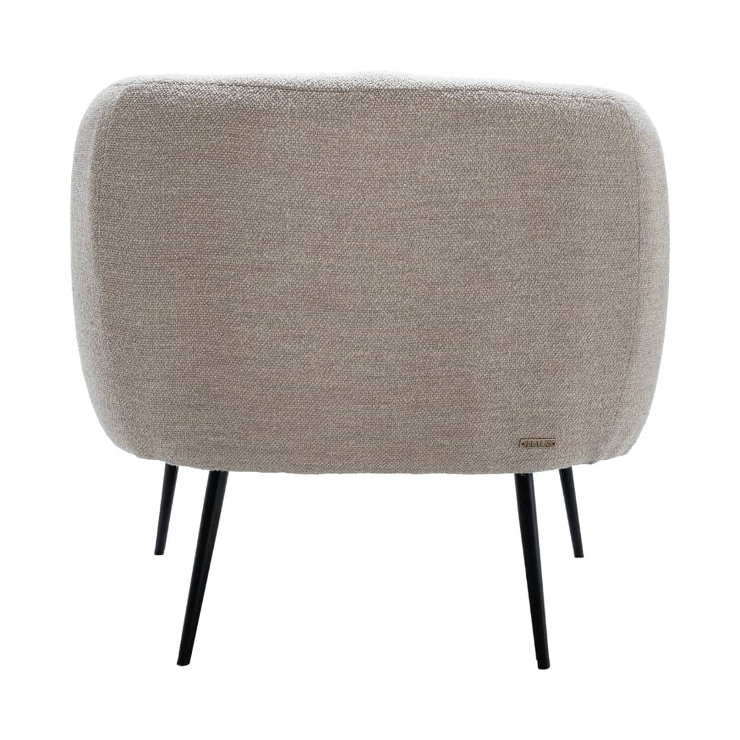 Hush Solo Chair Sand Details By Woodka Interiors