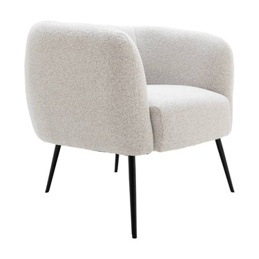 Hush Solo Occasional Chair in Glacier color, perfect for modern living room seating.