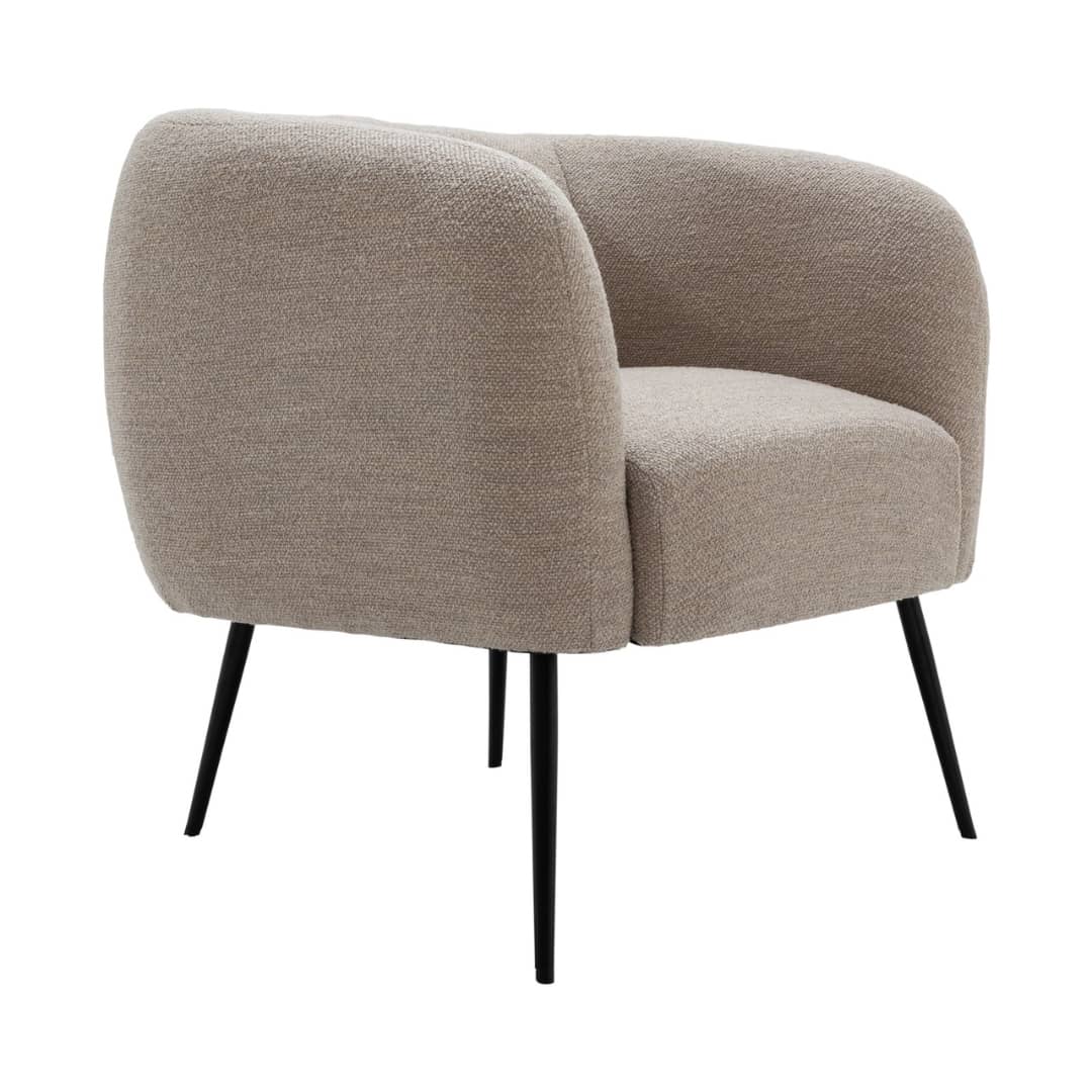Hush Solo Occasional Chair Sand By Woodka Interiors
