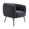 Hush Solo Occasional Chair Pond  by Woodka Interiors
