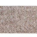 Impulse runner rug with geometric pattern