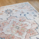 Juno Area Rug in Rosewater close up