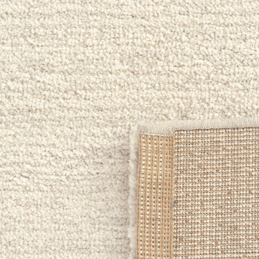 Close-up ofJupiter textured beige carpet rug.
