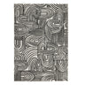 Kinky Area Rug in Black Sails | Woodka Interiors Area Rugs