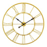 Large Gold Wall Clock