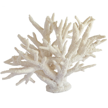 Large Faux White Coral Branch