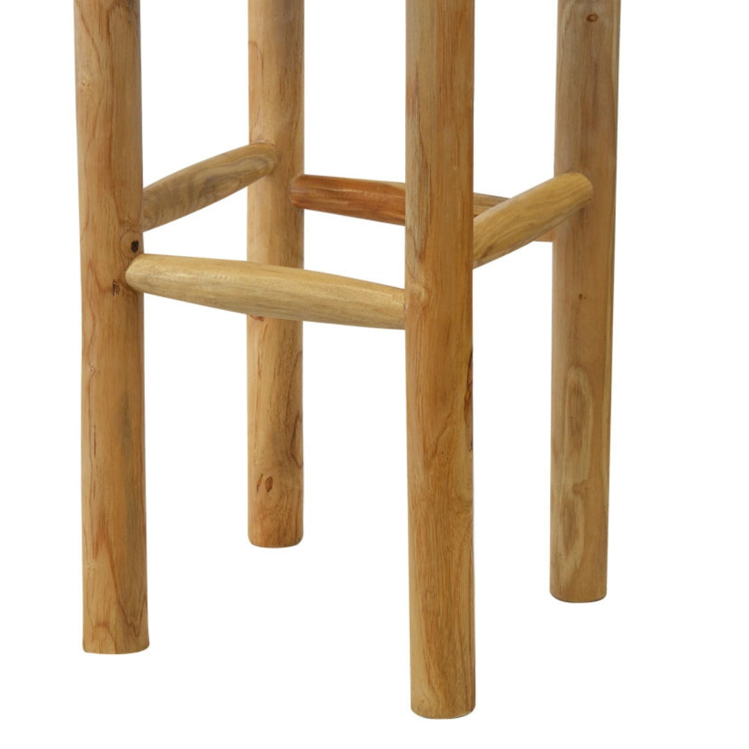 Legaro Counter Stool wood legs Detail by Woodka Interiors